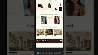 Skineroi UI design #uidesign #uiux #webdesign #appdesign #uiuxdesign #designer #websitedesign