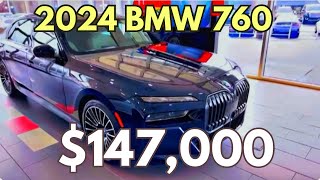 2024 BMW 760 car | New BMW  #car review with Dee Hall | Price $147,000