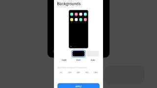 How to Customize App Drawer Background Change | Dark&Light Mode #shortvideo #background #smartphone