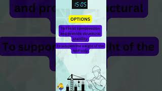 Function of a Masonry Wall | Civil Interview Quiz -65 #shorts #ytshorts