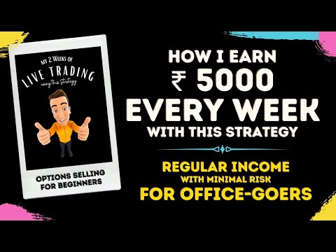 REGULAR INCOME FOR OFFICE-GOERS BY SELLING OPTIONS | HOW TO EARN 5000 EVERY WEEK | DELTA OPTIONS
