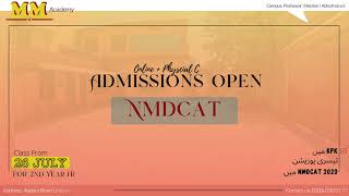NMDCAT Preparation 2021 Classes | Admissions Open