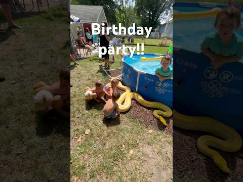 Reptile birthday party! #reptile ￼#fyp #iguana #dragon #garden #like #subscribe