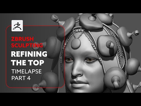 Making of Tenzin  sculpting time-lapse Part 4
