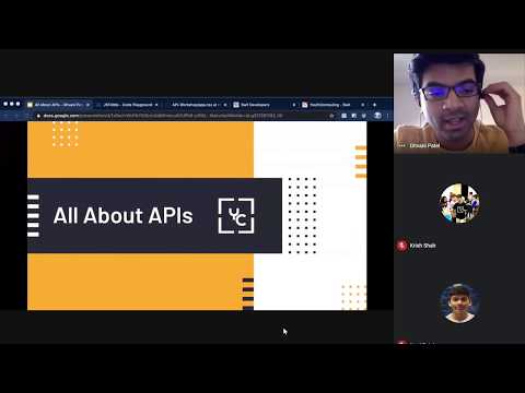 All About APIs | Dhvani Patel (Workshop)