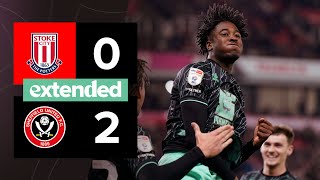 Stoke City 0-2 Sheffield United | Extended EFL Championship highlights