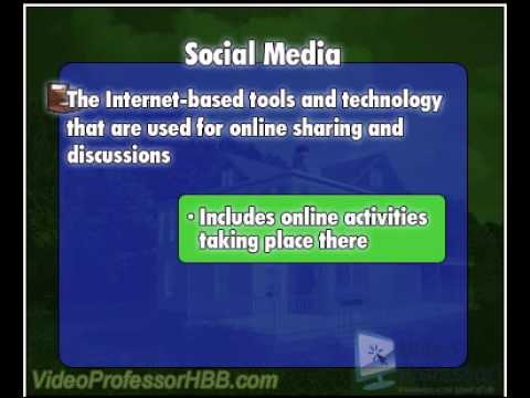 What Is Social Media Marketing - Video Professor HBB