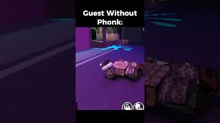 Guest 1337 Is So Tuff 🥶 #roblox #forsaken #funny