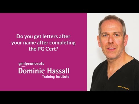 Do you get letters after your name after completing the PG Cert?