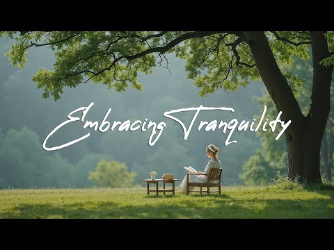 You are embracing tranquility under the green canopy 🌿📖