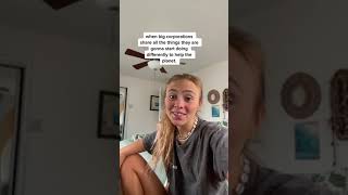 Big cooperations and their green washing #greenwashing #marinebiologist #oceanconservation