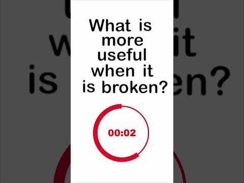 What is more useful when it is broken? #shorts