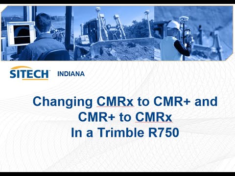 Trimble R750-Change-CMR+-CMRx