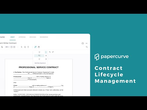 Contract Lifecycle Management