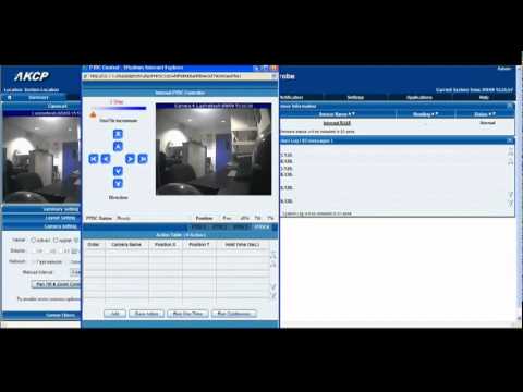 AKCP Product CD Pan, tilt, and zoom controls (PTZ) and how to use them (Part 9).flv