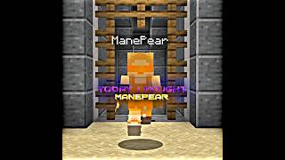 Sharpness vs Manepear..☠️ | #minecraft #pvp