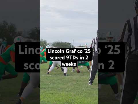 QB Lincoln Graf is due for a breakout SZN.. #football #footballshorts #highschoolfootball #247sports