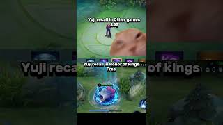 MLBB Yuji recall Vs Honor of kings Yuji Itadori recall 😂😂  #honorofkings #mobilelegends #hokstudio