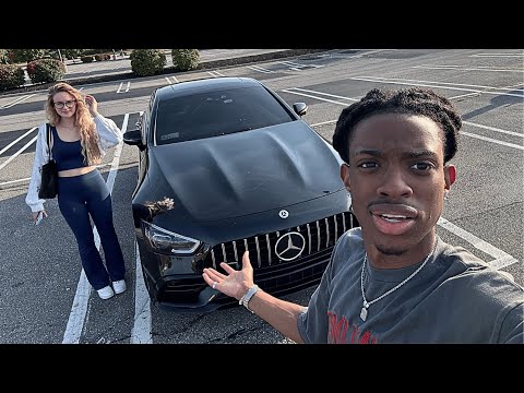 I LET HER DRIVE MY AMG GT...