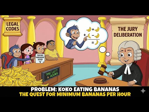 Koko Eating Bananas - Binary Search on Answer | GFG Problem of the Day