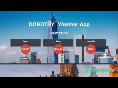 Dorothy Weather App