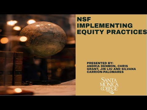 NSF Implmenting Equity Practices