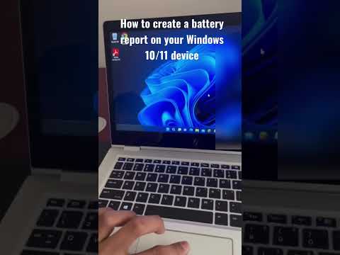 How to create a battery report on your #windows10 or #windows11 device | #shorts #trending #windows