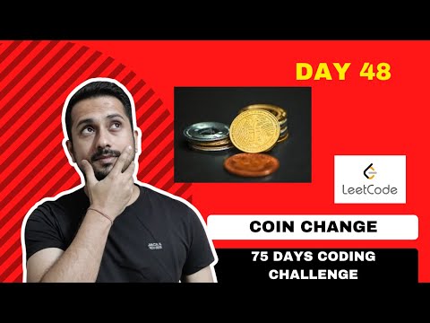 Day 48, coin change , leetcode problem #322 | Java | dynamic programming | #75hardchallenge