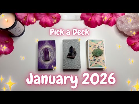 🥂 January 2026 🎉 Monthly Messages, Advice, & Predictions! In-Depth Pick a Card Tarot Reading