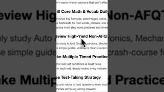 Top tips for preparing for the ASVAB in 2 weeks #asvab #asvabhelp #militarytest #asvabmathhelp