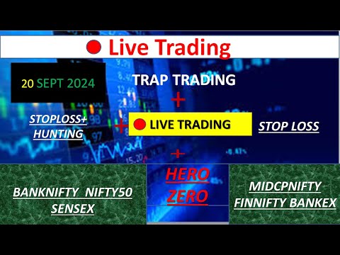 LIVE TRADING SENSEX  EXPIRY HERO ZERO  OPTIONS | 19/09/2024 |#nifty50 #banknifty #livetrading
