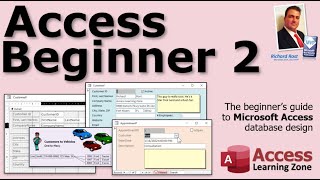 Microsoft Access Beginner Level 2 Complete FULL Course. Form Design. Intro to Relationships. More!