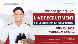 Live Recruitment - July 11, 2023