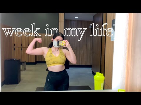 WEEK IN MY LIFE | school, gym, project50 challenge