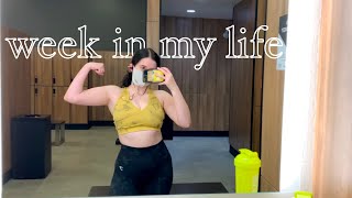 WEEK IN MY LIFE | school, gym, project50 challenge