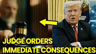 Trump CAUGHT REMOVING Documents Judge ORDERS Immediate Consequences!!