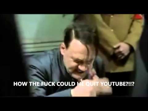 Hitler Reacts to King Crocoduck Quitting YouTube