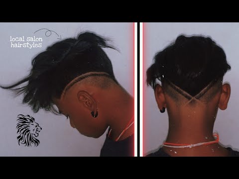 Getting best hairstyle on local salon😁😍