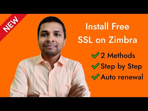 How to Install Free SSL Certificate on Zimbra Mail Server Step by Step | Complete Tutorial