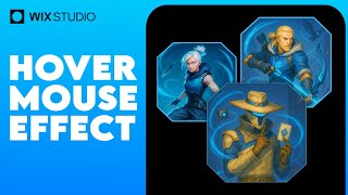 hover mouse effect in wix studio ( No Code)