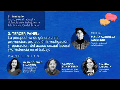 2º SeminarioAcoso sexual, laboral yviolencia en el trabajo en la Administración del Estado