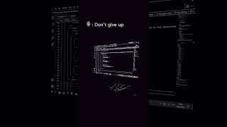 never give up 💯#coding #program #programmer #code #html #javascript #webdevelopment #fullstack#coder