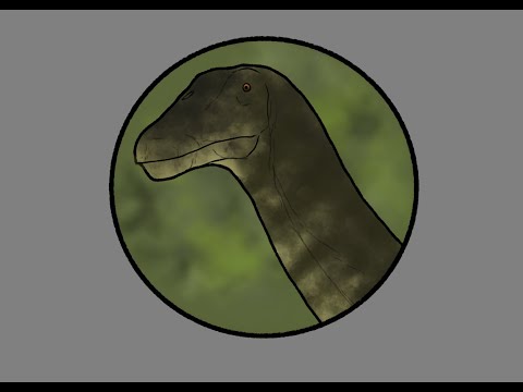 Diplodocus Paleoart - Speedpaint