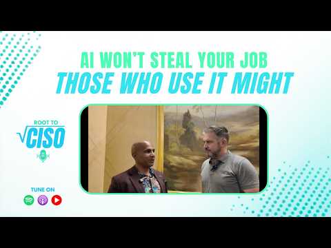 AI Won't Steal Your Job... But Those Who Use It Might | With Yonesy Nunez | Root To CISO Podcast