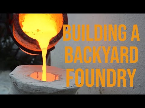 DIY-  How to build a bronze foundry/ backyard foundry