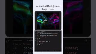 #AnimatedLoginForm #CSSMagic #FrontendDesign #UIEffects #CreativeFrontend #WebDevShorts