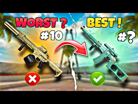 Ranking BloodStrike Weapons (Best✅️ to Worst!❌️) - Part 1