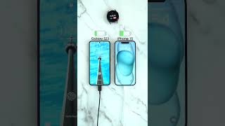 iPhone 15 vs Samsung Galaxy S23 Charging Test!🪫🔋
