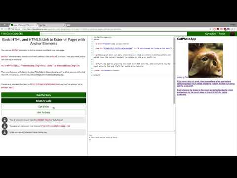 Responsive Web Design Certification: Introduction to Basic HTML and HTML5 Part 2