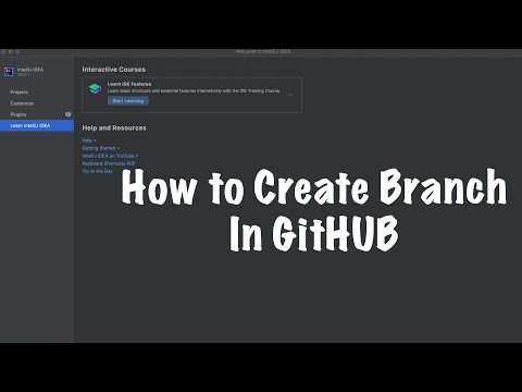 How to create a new branch on GitHub // Commit & Push